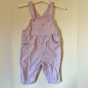 Vintage Gymboree Baby Embroidered Overalls 6-12mos